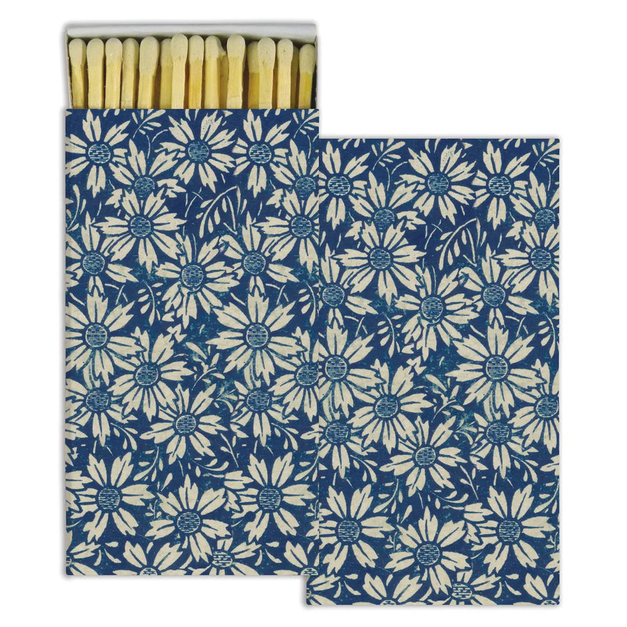 Blue Daisy Matchbox