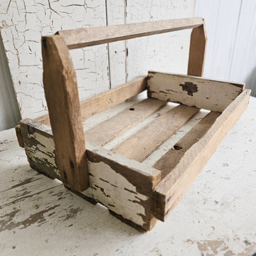 Vintage Wood Berry Tote