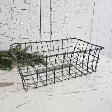 Vintage Wald Wire Basket