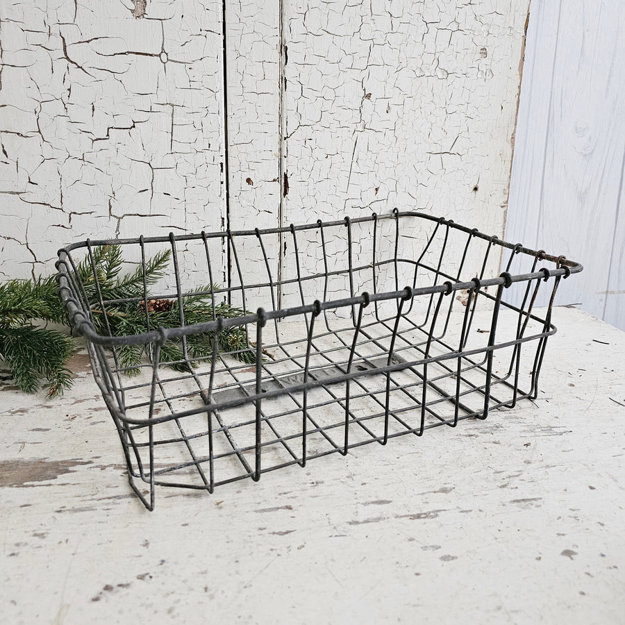 Vintage Wald Wire Basket