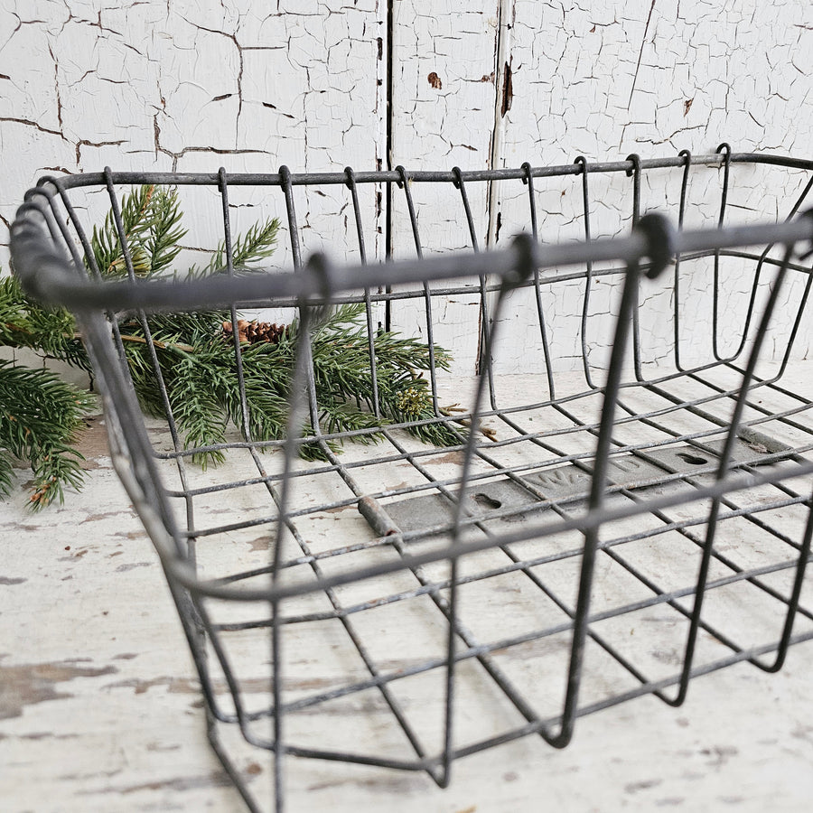 Vintage Wald Wire Basket