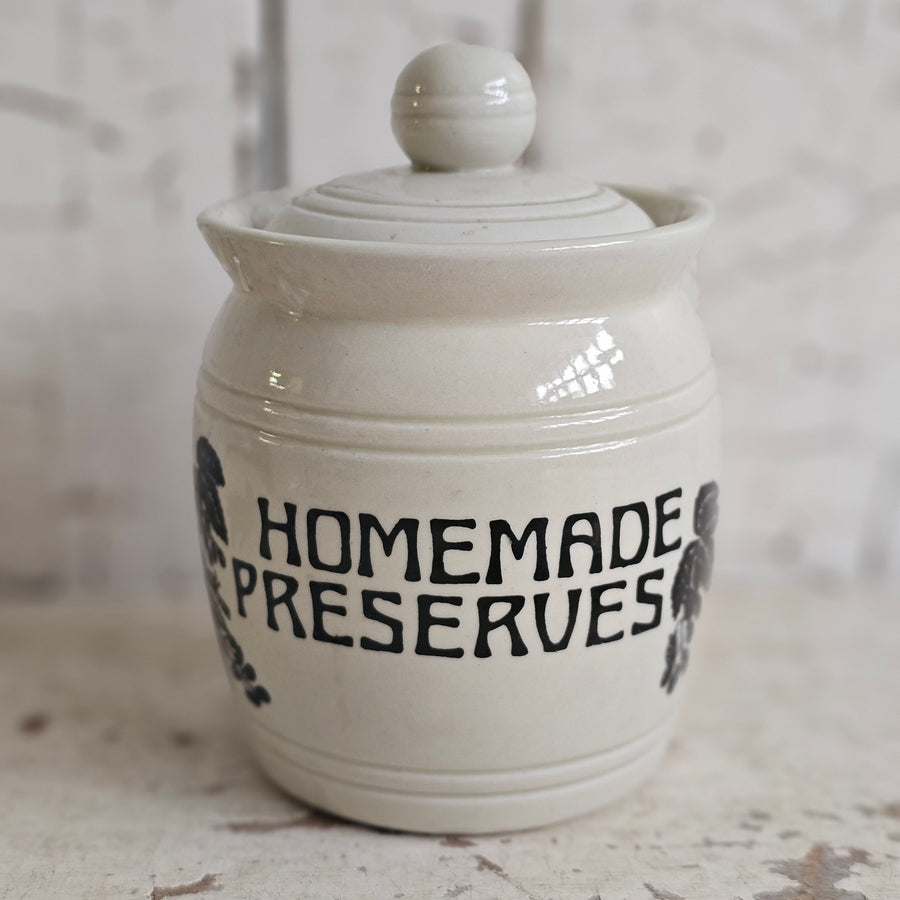 Vintage Stoneware Preserve Crock