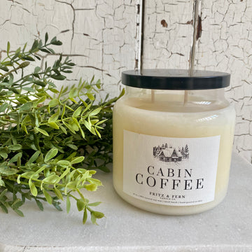 Cabin Coffee Soy Candle