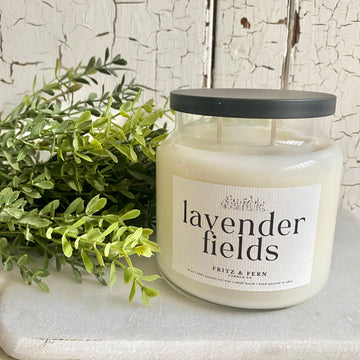 Lavender Fields Soy Candle