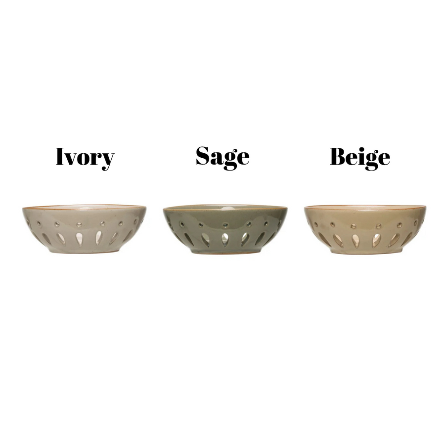 Stoneware Berry Bowl