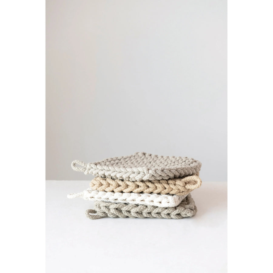 Chunky Crochet Cotton Trivet