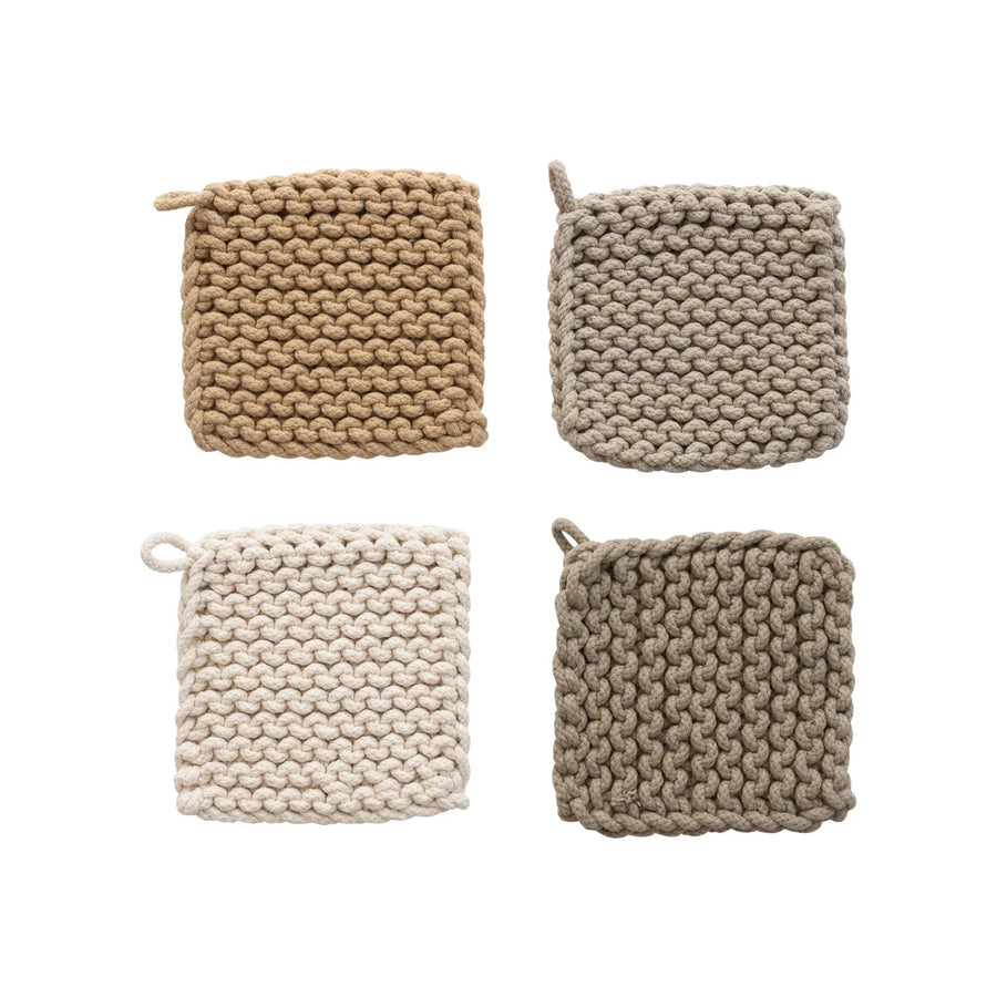 Chunky Crochet Cotton Trivet